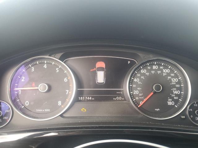 WVGEF9BP2CD008709 - 2012 VOLKSWAGEN TOUAREG V6 GRAY photo 9