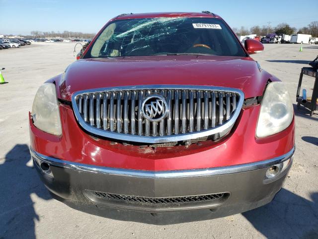 5GAKRCED0CJ106055 - 2012 BUICK ENCLAVE RED photo 5