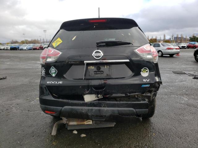 5N1AT2MT0EC769580 - 2014 NISSAN ROGUE S BLACK photo 6