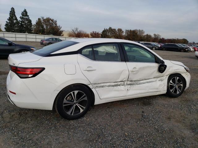 3N1AB8CVXNY272091 - 2022 NISSAN SENTRA SV WHITE photo 3