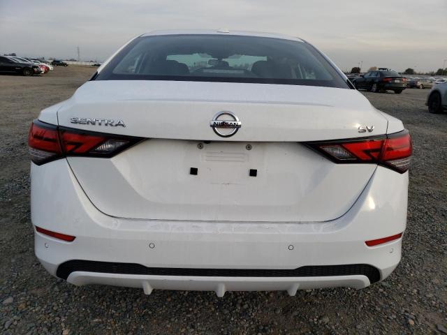 3N1AB8CVXNY272091 - 2022 NISSAN SENTRA SV WHITE photo 6