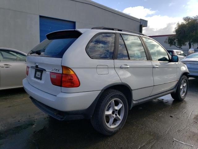 5UXFA53592LP55532 - 2002 BMW X5 3.0I WHITE photo 3