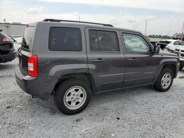 1C4NJRBB8FD206545 - 2015 JEEP PATRIOT SPORT Сұр фото 3