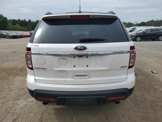 1FM5K8F80FGA99006 - 2015 FORD EXPLORER LIMITED BLUE photo 6