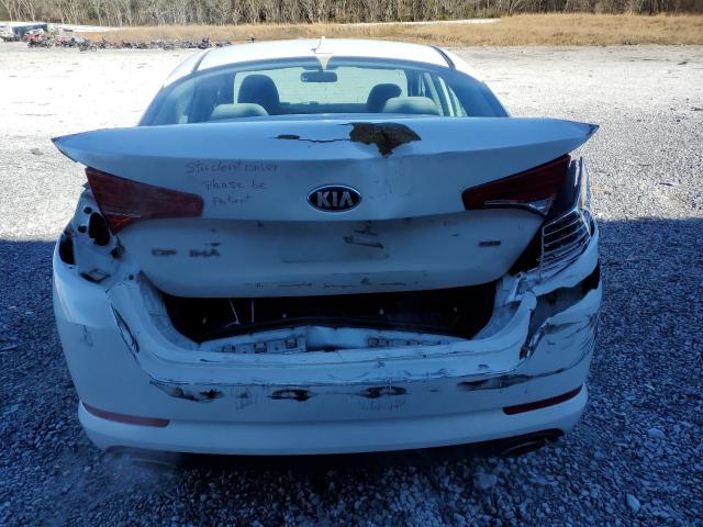 5XXGM4A78DG129811 - 2013 KIA OPTIMA LX WHITE photo 6