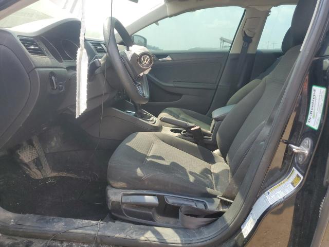 3VW2K7AJ0FM232815 - 2015 VOLKSWAGEN JETTA BASE BLACK photo 7