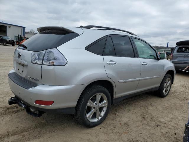 JTJHW31UX82864877 - 2008 LEXUS RX 400H SILVER photo 3