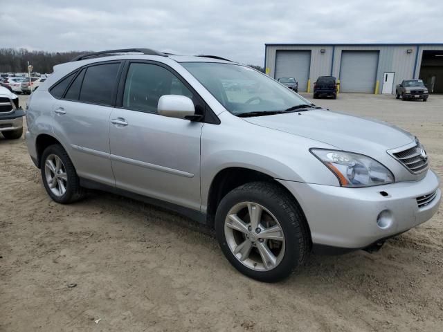 JTJHW31UX82864877 - 2008 LEXUS RX 400H SILVER photo 4