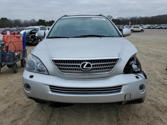 JTJHW31UX82864877 - 2008 LEXUS RX 400H SILVER photo 5