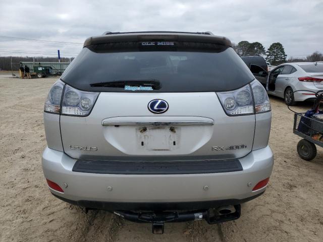 JTJHW31UX82864877 - 2008 LEXUS RX 400H SILVER photo 6