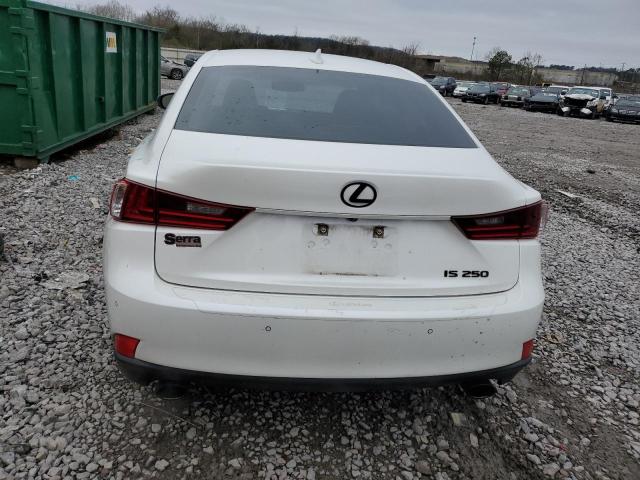 JTHBF1D26F5070024 - 2015 LEXUS IS 250 WHITE photo 6