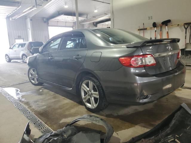 2T1BU4EE9DC117869 - 2013 TOYOTA COROLLA BASE Grafit fotoğraf 2