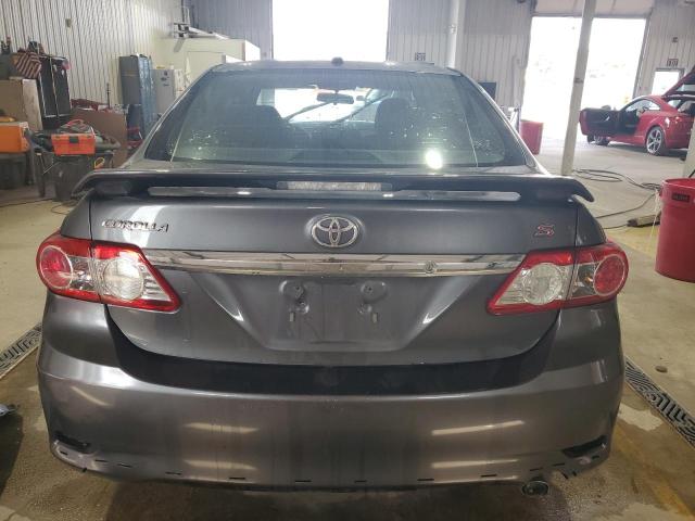 2T1BU4EE9DC117869 - 2013 TOYOTA COROLLA BASE Grafit fotoğraf 6