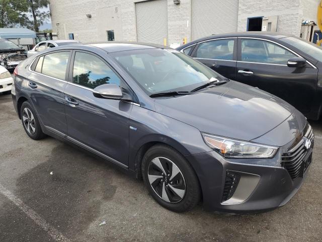 KMHC75LC7HU057341 - 2017 HYUNDAI IONIQ SEL GRAY photo 4