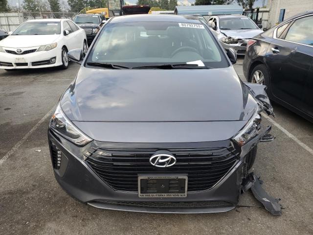 KMHC75LC7HU057341 - 2017 HYUNDAI IONIQ SEL GRAY photo 5