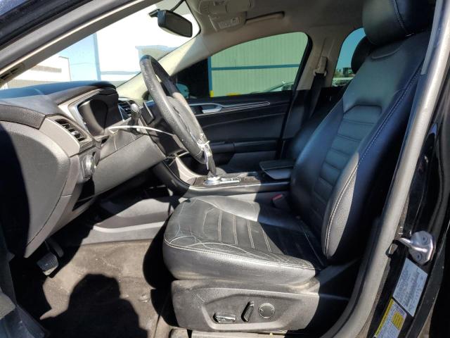 3FA6P0HDXJR148922 - 2018 FORD FUSION SE Negro foto 7
