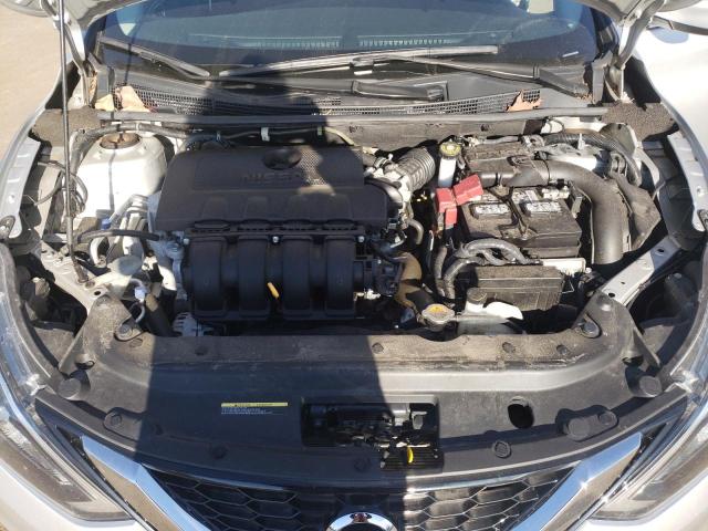 3N1AB7APXKY446168 - 2019 NISSAN SENTRA S SILVER photo 11