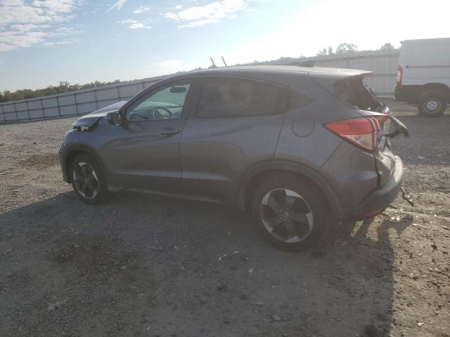 3CZRU6H5XJM711695 - 2018 HONDA HR-V EX GRAY photo 2