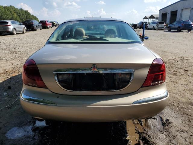 1LNHM97V12Y678589 - 2002 LINCOLN CONTINENTA TAN photo 6