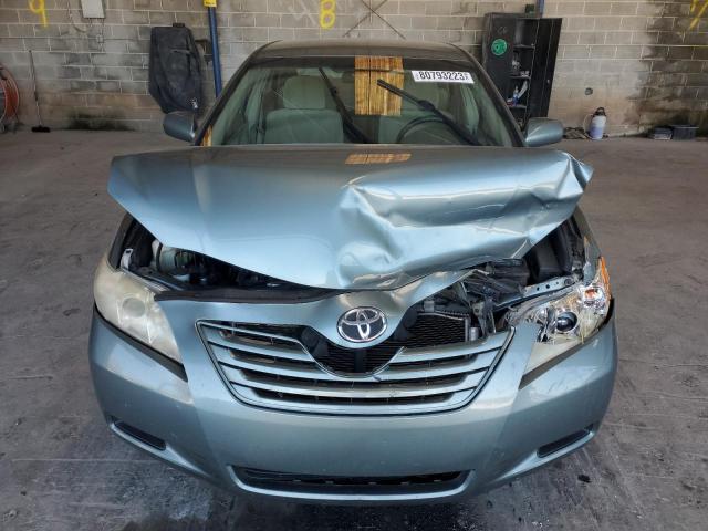 4T1BE46K49U917096 - 2009 TOYOTA CAMRY BASE GREEN photo 5