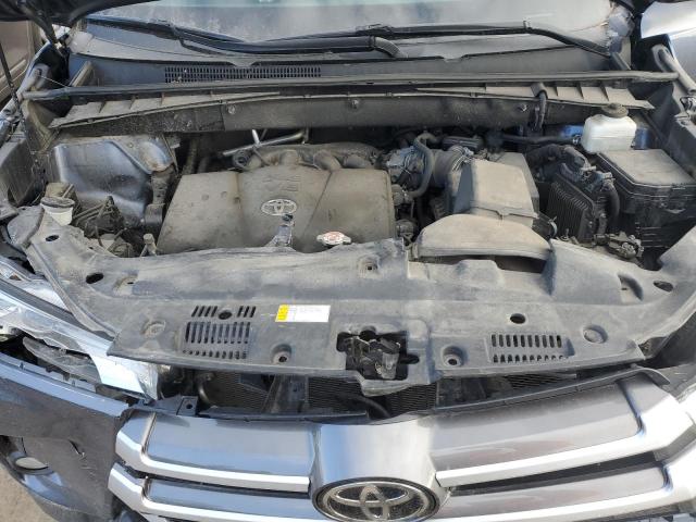 5TDBZRFH3KS735569 - 2019 TOYOTA HIGHLANDER LE BLUE photo 11