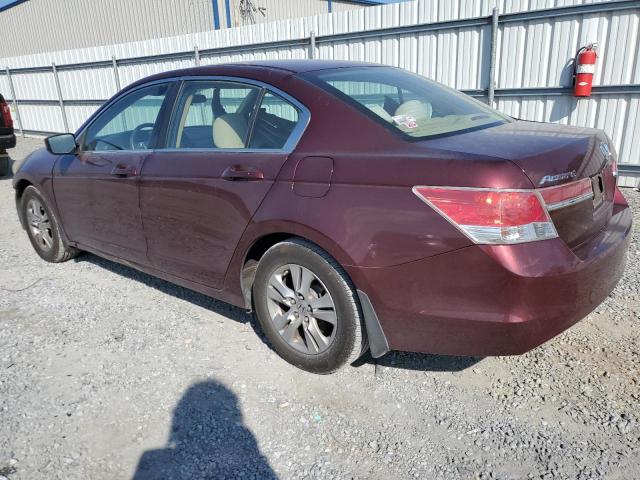 1HGCP2F40BA086195 - 2011 HONDA ACCORD LXP MAROON photo 2