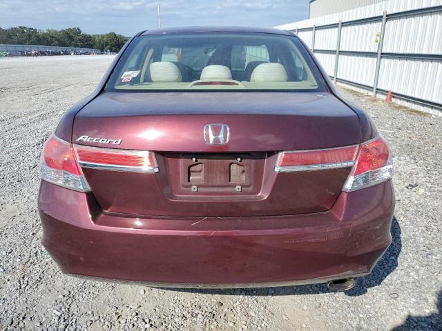 1HGCP2F40BA086195 - 2011 HONDA ACCORD LXP MAROON photo 6