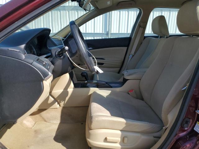 1HGCP2F40BA086195 - 2011 HONDA ACCORD LXP MAROON photo 7