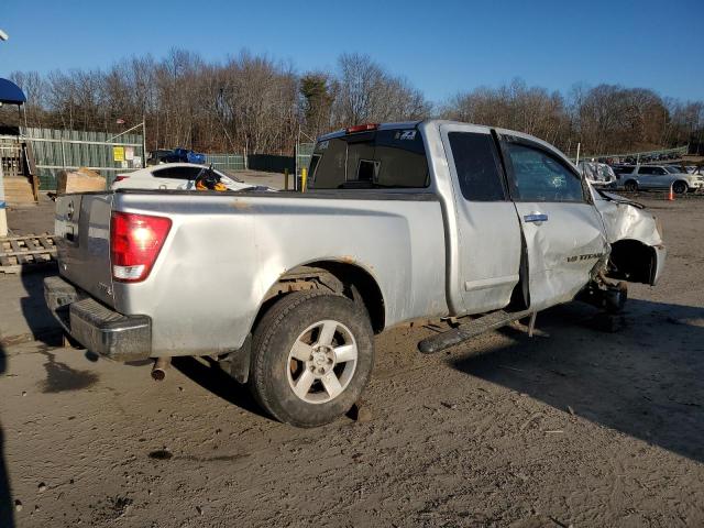 1N6BA06B17N215136 - 2007 NISSAN TITAN XE SILVER photo 3