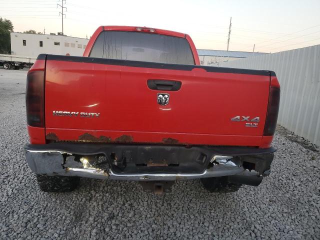 1D7KS28C96J231050 - 2006 DODGE RAM 2500 ST წითელი ფოტო 6