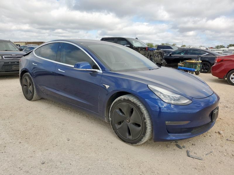5YJ3E1EB5KF437317 - 2019 TESLA MODEL 3 Կապույտ լուսանկար 4