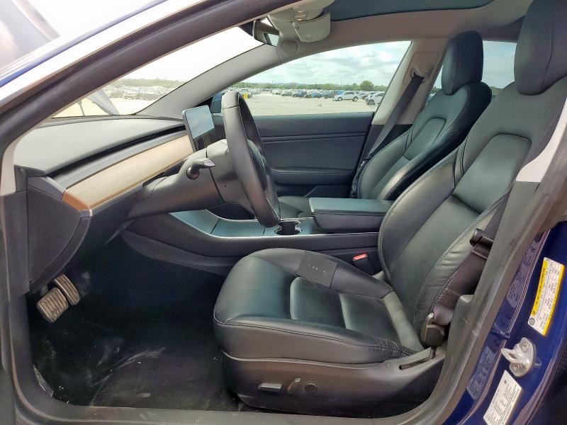 5YJ3E1EB5KF437317 - 2019 TESLA MODEL 3 Կապույտ լուսանկար 7