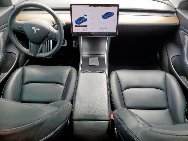 5YJ3E1EB5KF437317 - 2019 TESLA MODEL 3 Կապույտ լուսանկար 8