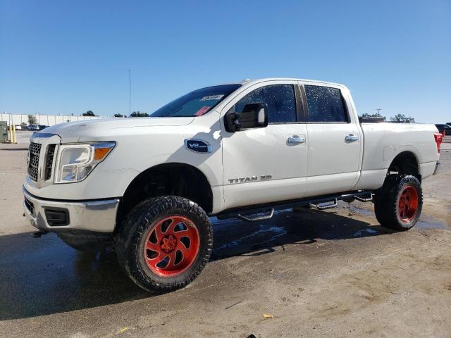 1N6AA1F32JN512286 - 2018 NISSAN TITAN XD S WHITE photo 1