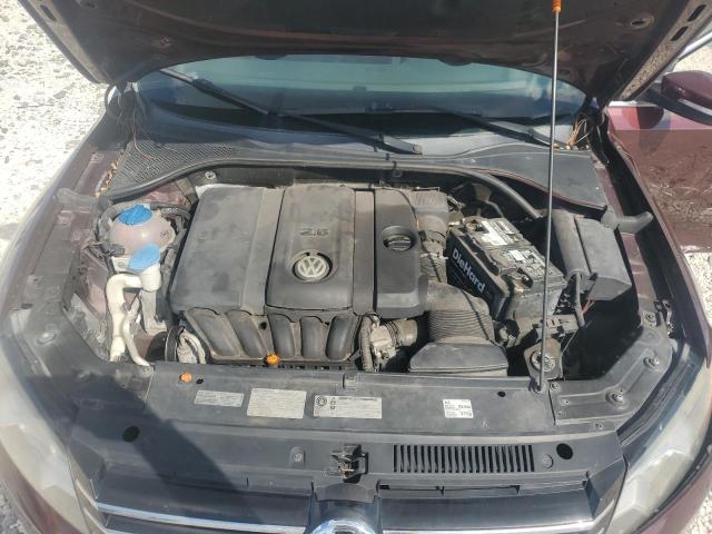 1VWBP7A38DC042990 - 2013 VOLKSWAGEN PASSAT SE Բորդո լուսանկար 11