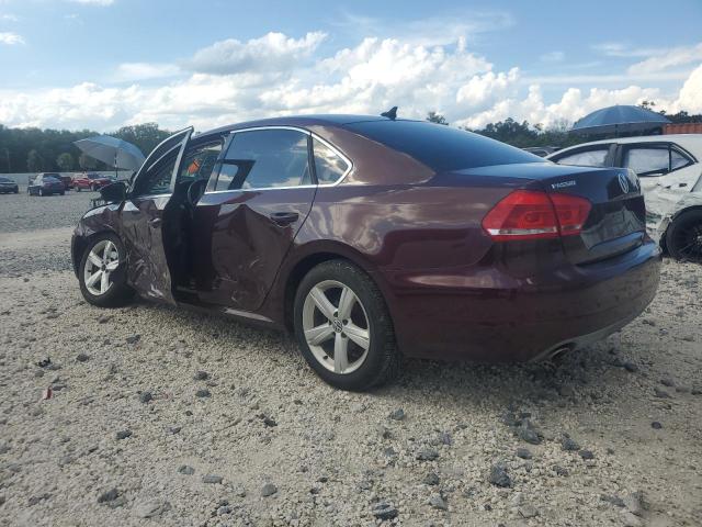 1VWBP7A38DC042990 - 2013 VOLKSWAGEN PASSAT SE Բորդո լուսանկար 2