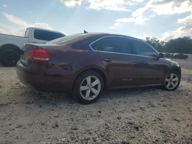 1VWBP7A38DC042990 - 2013 VOLKSWAGEN PASSAT SE Բորդո լուսանկար 3
