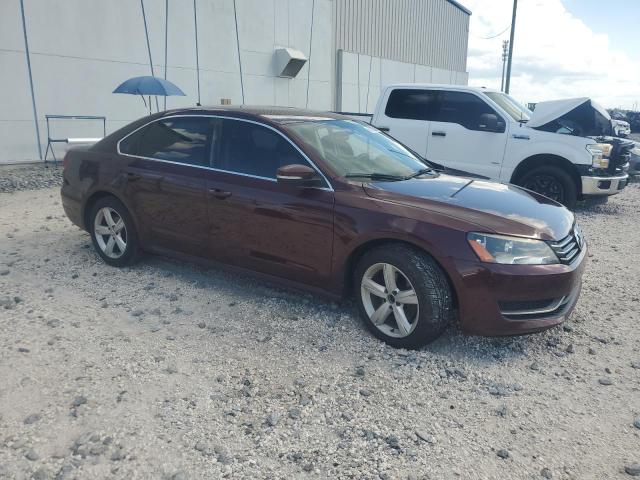 1VWBP7A38DC042990 - 2013 VOLKSWAGEN PASSAT SE Բորդո լուսանկար 4