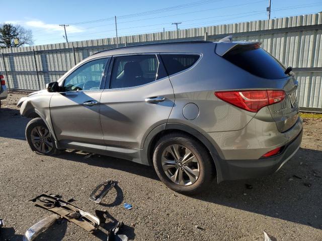 5XYZU3LB7EG137108 - 2014 HYUNDAI SANTA FE S GRAY photo 2