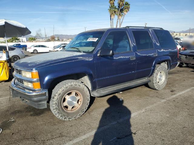 1GNEK13R5VJ410768 - 1997 CHEVROLET TAHOE K1500 BLUE photo 1