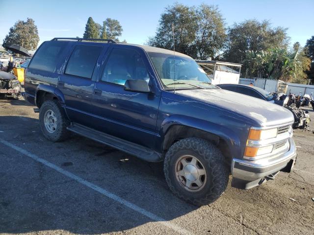 1GNEK13R5VJ410768 - 1997 CHEVROLET TAHOE K1500 BLUE photo 4