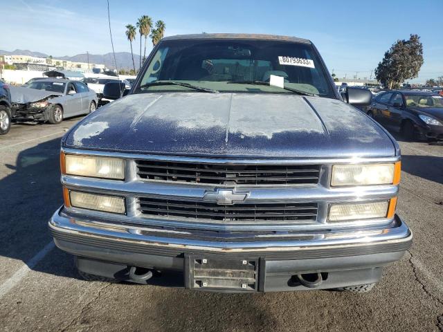 1GNEK13R5VJ410768 - 1997 CHEVROLET TAHOE K1500 BLUE photo 5