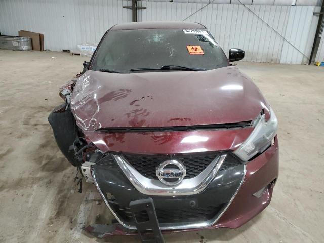 1N4AA6AP2HC449468 - 2017 NISSAN MAXIMA 3.5S MAROON photo 5