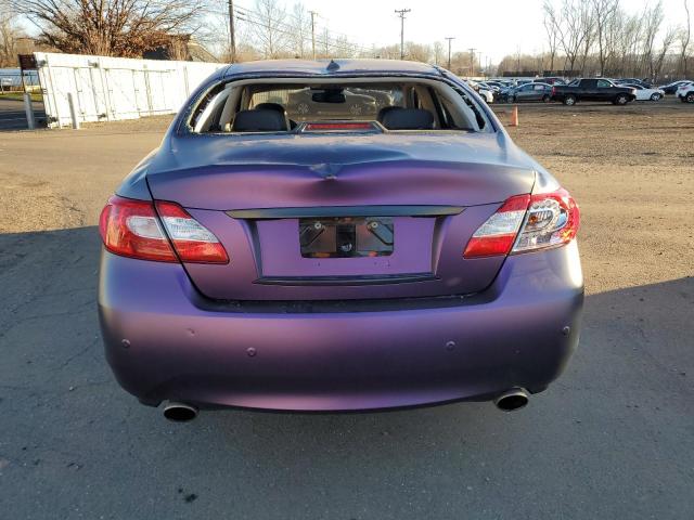 JN1BY1AR3DM601974 - 2013 INFINITI M37 X PURPLE photo 6