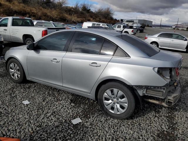 1G1PC5SH1C7347850 - 2012 CHEVROLET CRUZE LS SILVER photo 2