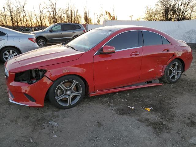 WDDSJ4GB6HN418295 - 2017 MERCEDES-BENZ CLA 250 4MATIC RED photo 1