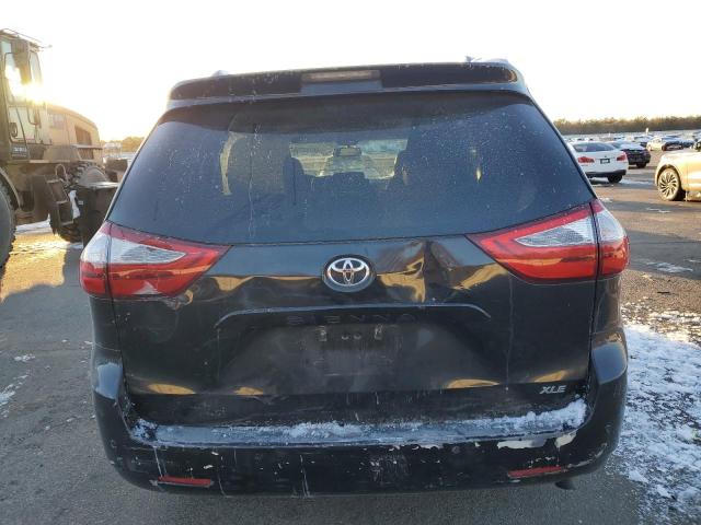 5TDYK3DC9GS759501 - 2016 TOYOTA SIENNA XLE BLACK photo 6