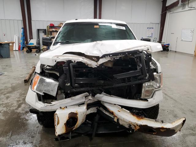 1FTFX1EF5EKG06463 - 2014 FORD F150 SUPER CAB WHITE photo 5