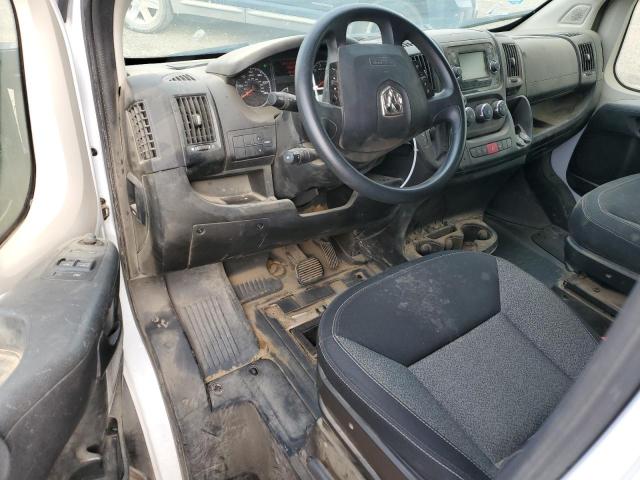 3C6LRVDG2ME565779 - 2021 RAM PROMASTER 2500 HIGH WHITE photo 8