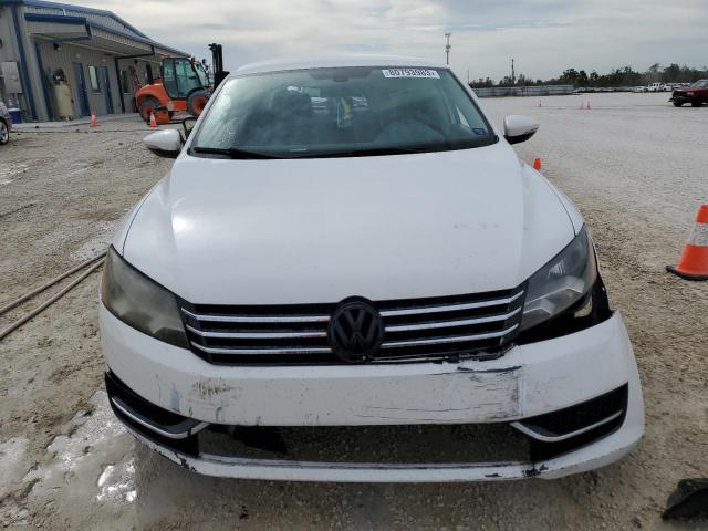 1VWBH7A32CC098127 - 2012 VOLKSWAGEN PASSAT SE WHITE photo 5